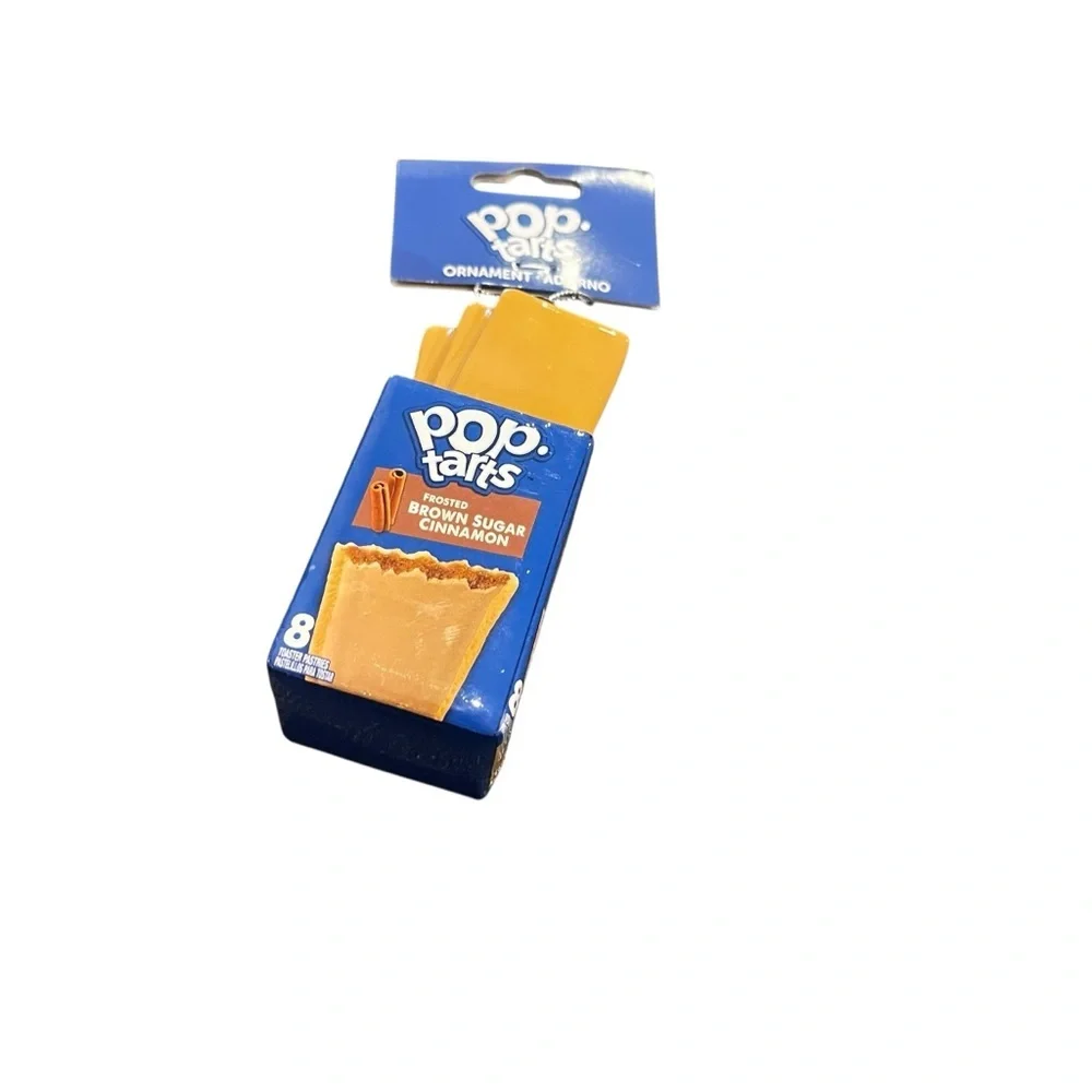 Poptarts pop tarts brown sugar cinnamon Christmas tree ornament 5” new nwt - Picture 3 of 5